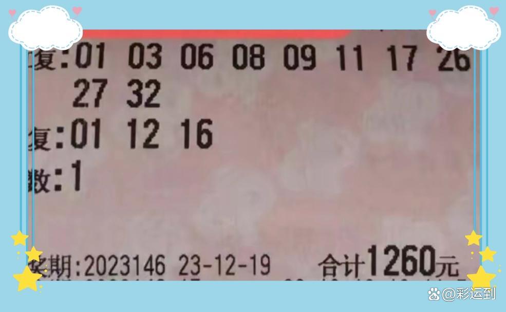 探索双色球23146的奇妙世界，数字背后的幸运与智慧